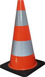 Pomarańczowy, biały, 700 mm, PVC