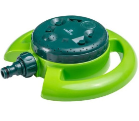 Zraszacz ogrodowy, 8- funcyjny, plastikowy (ABS), pakowany na karcie 15G780