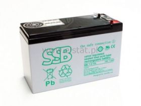 CP1272 akumulator żelowy 12V 7,2 Ah SSB