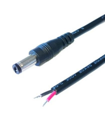 POSDC-Y-P21S-0.25 przewód zasilający YTLYp0,5 wtyk 2155 prosty L=250mm