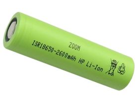 AKUM.18650HP 3,7V 2,6AH 13A LIION ZOOM