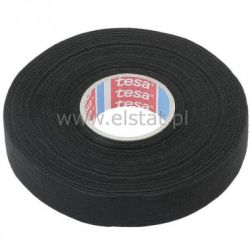 Taśma izol. na płótnie 19mm 25m; TESA; wełna PET