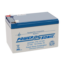 Powersonic PS-12120 12V 12.0Ah Sealed Lead Acid SLA Battery