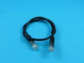 UTPL 5e 0,5mb CZARNY PATCHCORD