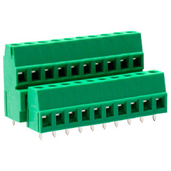 Camblock Plus CTBPDDVJ/10 5.08mm Double Decker Rising Clamp Terminal Block 20p