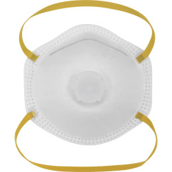 GIME 2575495 Valved Dust Mask FFP2 10piece EN149:2001&#x2B;A1:2009 Certified