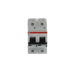 Wyłącznik nadprądowy MCB, Typ D, 2-biegunowy, 50A, 690V, ABB, S802N