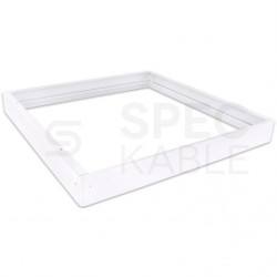 Ramka do montażu natynkowego opraw paneli LED 60x60 cm biała ECO do BLS / BLM / BLF / PLN / PLM Bemko
