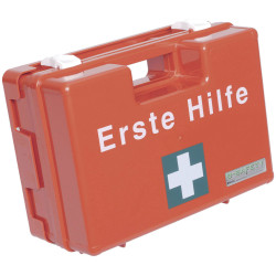 B-SAFETY BR362157 First Aid Case Orange ABS Plastic, Impact-Resistant