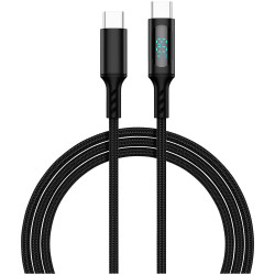 Eaxus 35968 USB charging cable USB Cable Assemblies black 1.5m length