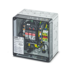 Puszka elektroinstalacyjna ścienna Poliwęglan 180 x 180 x 111mm Szary, przezroczysty IP65 Phoenix Contact