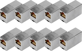 Digitus DN-93901-10 obudowa łącznika RJ45 Ilość pinów 8 srebrny 10 szt.