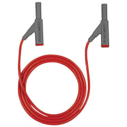 Beha Amprobe 307111 Safety Test Lead 4mm 1m Red PVC Insulation 1Piece
