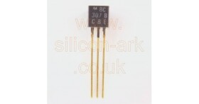 BC307B silicon PNP transistor (gold plated leads) - Motorola