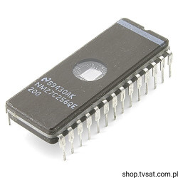 NMC27C256QE-200 256Kbit UV EPROM DIP28CW NSC 300