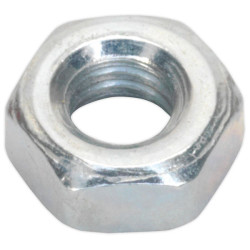 Sealey SN4 Steel Nut M4 Zinc DIN 934 Pack of 100