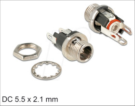 89910 Connector DC, female bulkhead