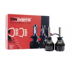 Żarówka LED H1 - zestaw oświetleniowy COB 12V/24V 24W COB 6000K FLIPCHIP USA EINPARTS / EPLH31