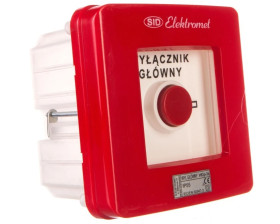 Wyłącznik alarmowy 2R 12A /WYŁĄCZNIK GŁÓWNY/ IP55 WGp-3s 921592
