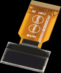DEP096032C-W OLED, 96x32 px, white/black, 0.7inch