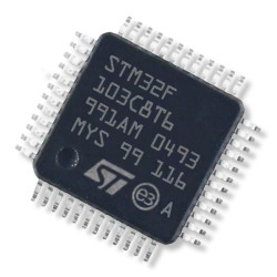 Mikrokontroler STM32F103C8T6 ARM Cortex-M3 32bit 48-LQFP STMicroelectronics