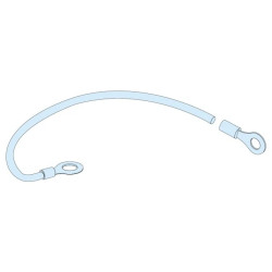 PrismaSet Przewód uziemiający do drzwi 6mm2 200mm LVS08911