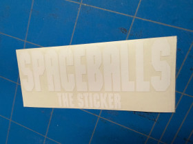 Spaceballs 'the sticker'
