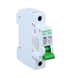 GACIA Wyłącznik nadprądowy SB6L B 1P 16A 6kA AC