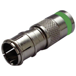 Interkabel TFC49 F Connector Compression Connect F Plug 4.7mm Cable