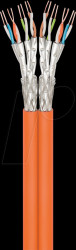 91891 Cat.7a installation cable S/FTP PiMF, 100m, duplex