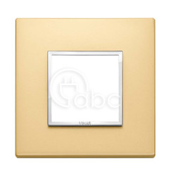 Ramka ozdobna Eikon Evo, 2M, Satin Gold, 21642.10