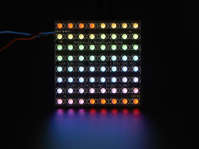 Adafruit NeoPixel NeoMatrix - 64 RGBW - Cool White
