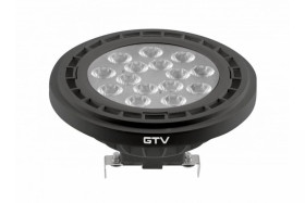 Żarówka LED G53 AR111 12,5W 1250lm 4000K DC12V 40st. czarny LD-AR111NW13W40-10