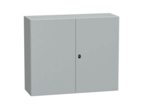 Obudowa natynkowa 1000x1200x400 mm drzwi podwójne płyta montażowa ocynkowaną IP55 S3D PanelSeT NSYS3D101240DP SCHNEIDER ELECTRIC