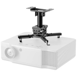 Neomounts CL25-530BL1 Projector ceiling mount Swivelling Tiltable Black