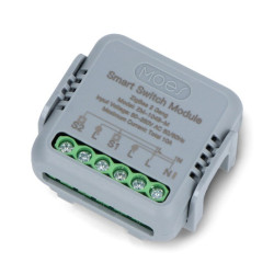 Tuya - 2-kanałowy mini przekaźnik dopuszkowy ZigBee - aplikacja Android/iOS - Moes ZM-104B-M