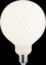 29077 LED bulb White Lampion G125 E27, 4.3 W, 400 lm, 3000 K