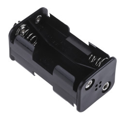 Uchwyt do baterii, x 4, maks. Ø 13.85mm, montaż w obudowie