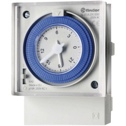 Finder 12.31.8.230.0000 Daily Mechanical Timer Clock SPDT-CO 16A 250VAC