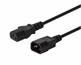 Przedłużacz kabla zasilającego IEC - 1.8m