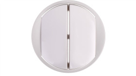 Celiane Klawisz Podwójny Łącznika Biały 068002