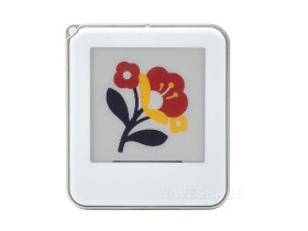 Waveshare 1.54inch Passive NFC-Powered e-Paper (G), Red / Yellow / Black / White 4-color Displaying, No Battery, Wireless Poweri