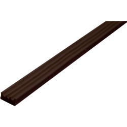 Faithfull AD-ZG020 EPDM Draught Excluder Brown 6M 9 x 3.5mm
