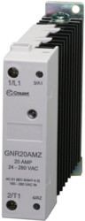 Solid state relay, 4-32 VDC, zero voltage switching, 20 A, DIN rail, GNR20DCZ