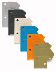 Ścianka końcowa szara 254-100 /100szt./