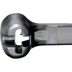 Panduit PLT1M-C0 Cable Tie 99mm x 2.5mm Black Pack of 100