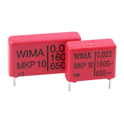 Wima MKP1J024704C00KSSD 10 % 630 V/DC, 400 V/AC Kondensator foliowy MKP 1 szt.