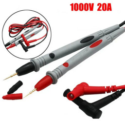 PRZEWÓD POMIAROWY PM16 1000V 20A SONDY CIENKIE SZPILKI DO ELEKTRONIKI HQ (KABMIER11048)