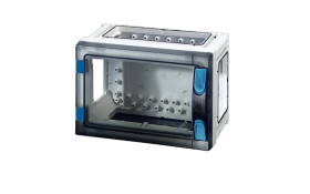 Obudowa pusta Enystar IP66 270x180x186 drzwi przezroczyste obsługiwane ręcznie bez ścianek FP 0140 68000294