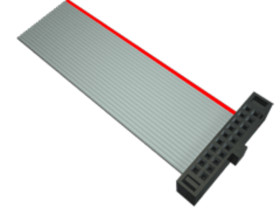 Kabel taśmowy 50-żyłowy Płaski Samtec